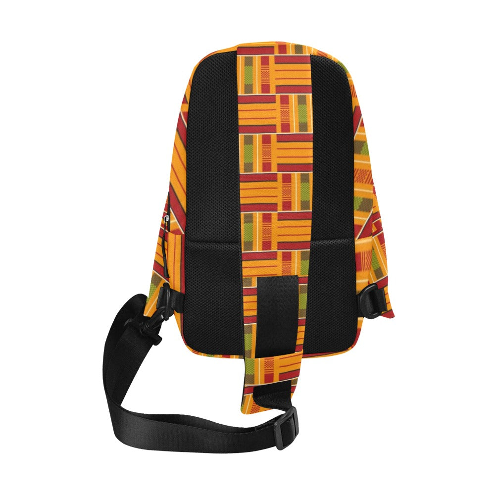 -Kente-bag Men's Chest Bag (Model 1678)