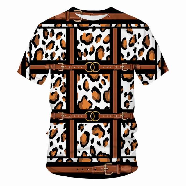 T-shirt 3D retro printing - Desante Fashions