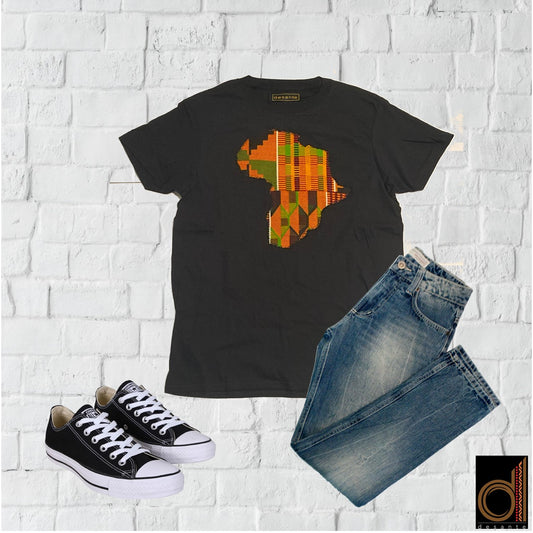 Africa Map Shirt- Men