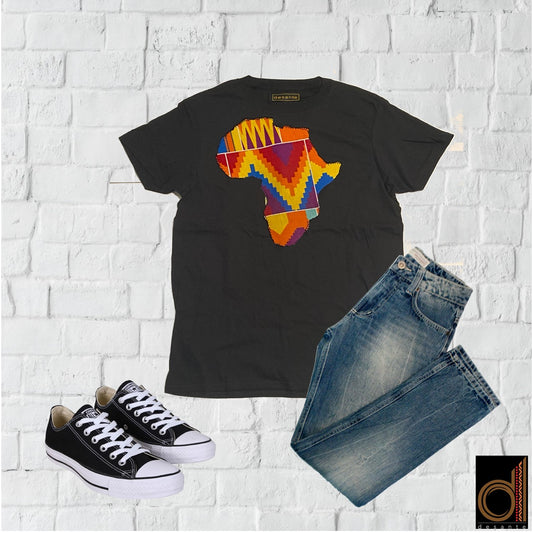 Africa Map Shirt- Men