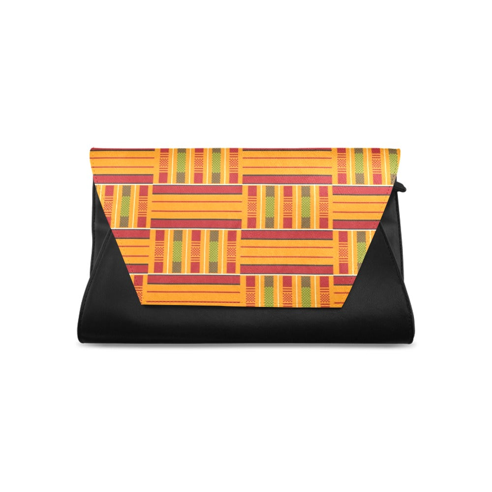 Kente Clutch Clutch Bag (Model 1630)