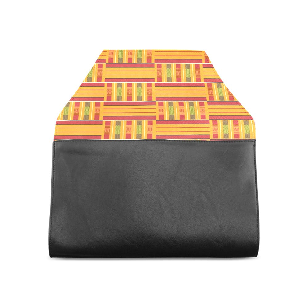 Kente Clutch Clutch Bag (Model 1630)