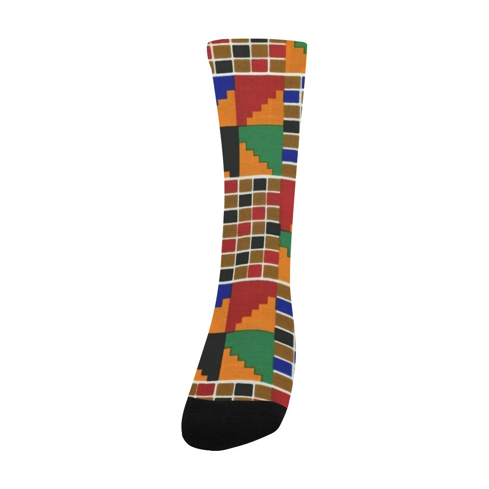 Kente Socks Men's Custom Socks