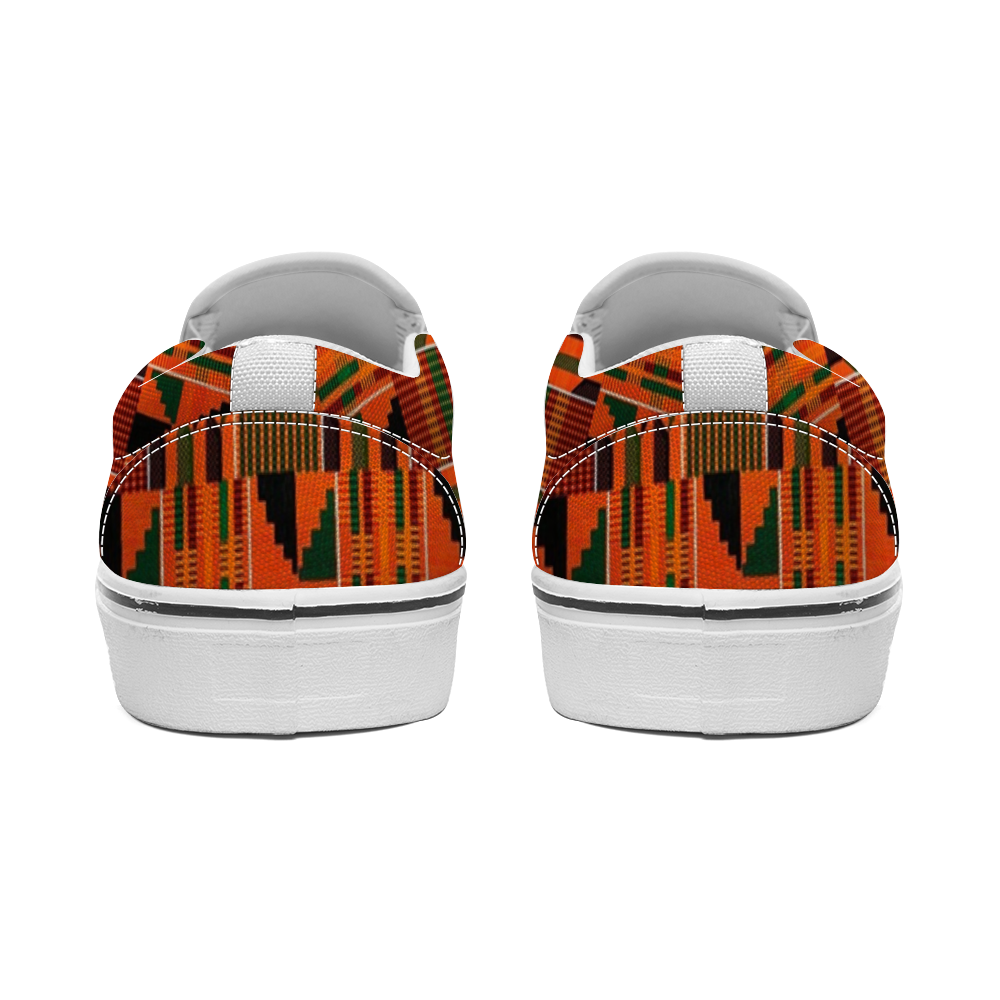 Kente Unisex Slip On Shoes