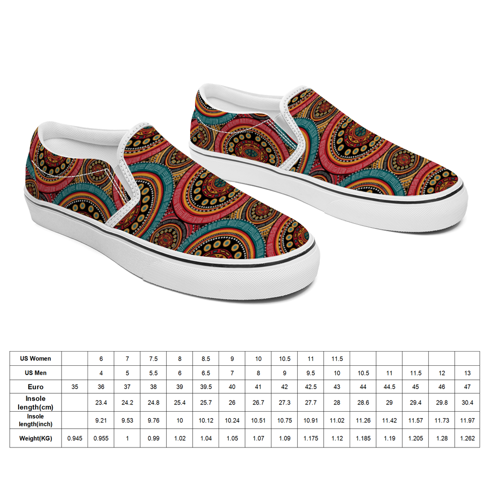 Bohai Unisex Slip On Canvas Shoes