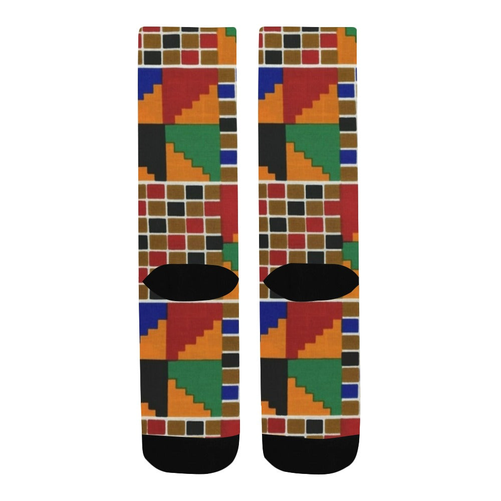 Kente Socks Men's Custom Socks