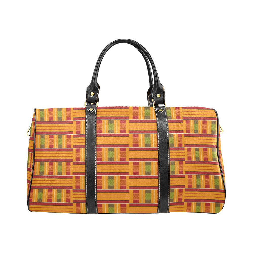 Kente Bag Travel Bag (Black) (Model1639)