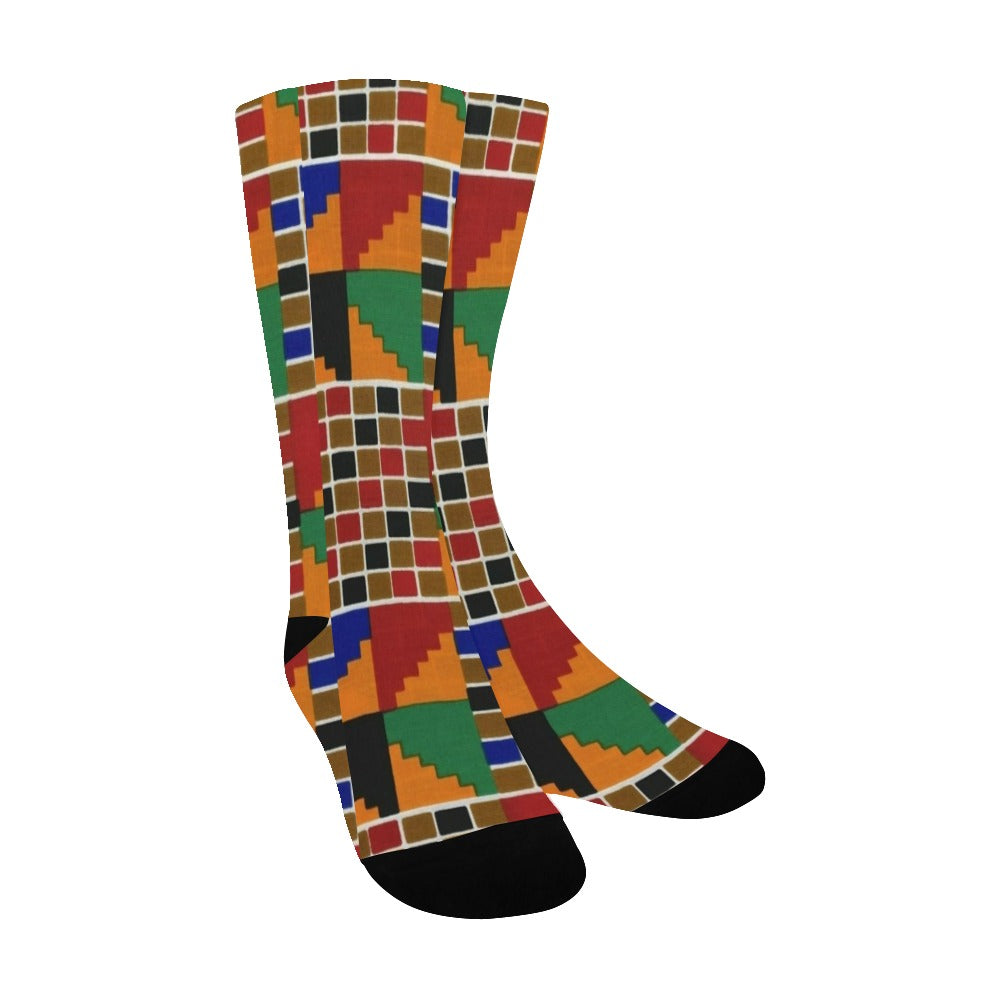Kente Socks Men's Custom Socks
