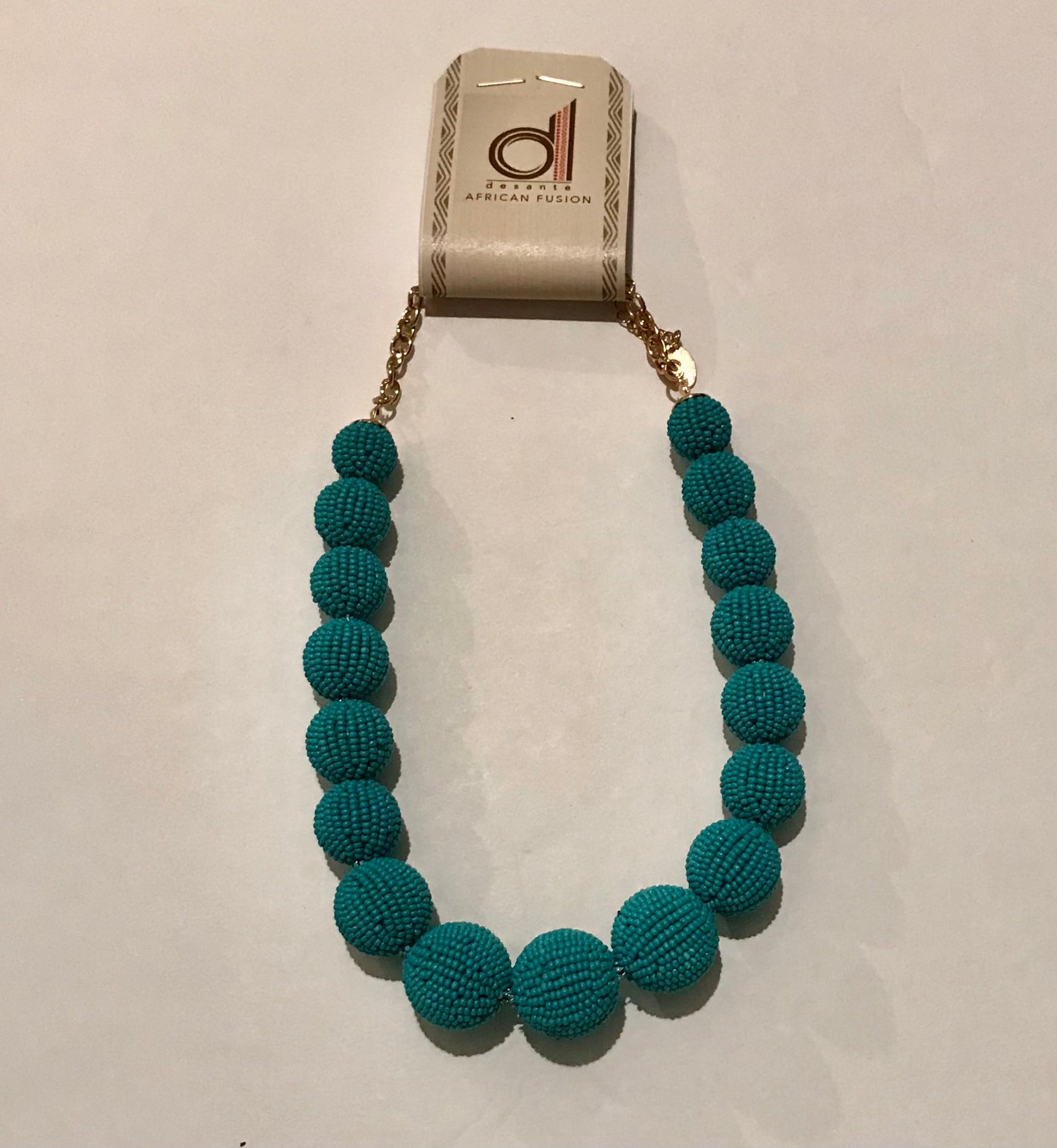 Blue Dynasty necklace - Desante Fashions