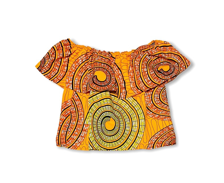 Tiheary Ruffle Top - Desante Fashions