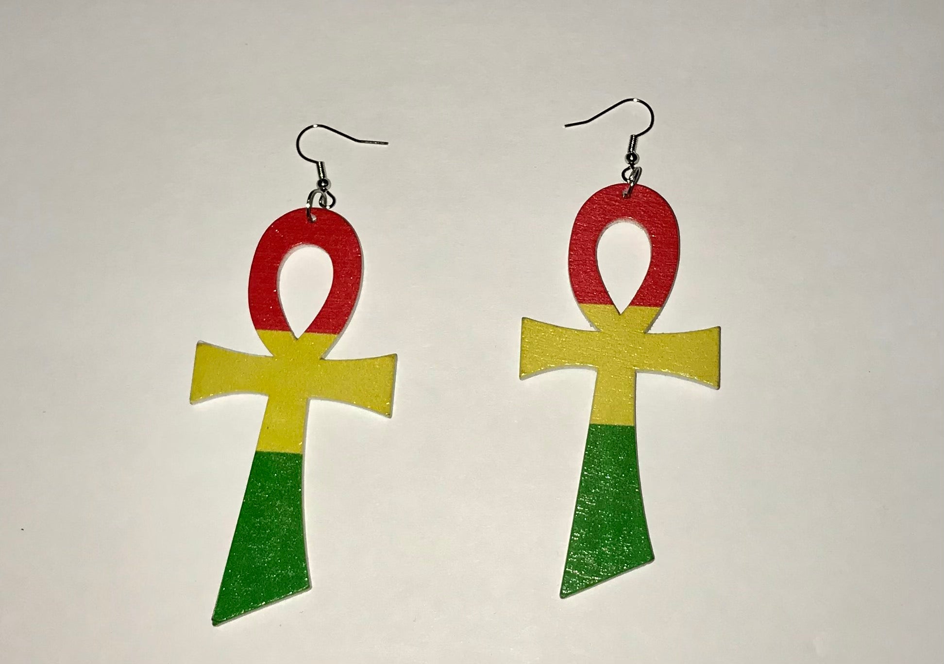 Ankh earrings - Desante Fashions