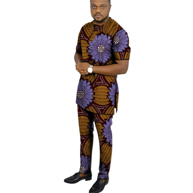 short sleeve shirt with trouser - Desante Fashions