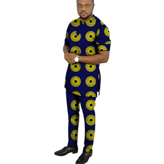 short sleeve shirt with trouser - Desante Fashions