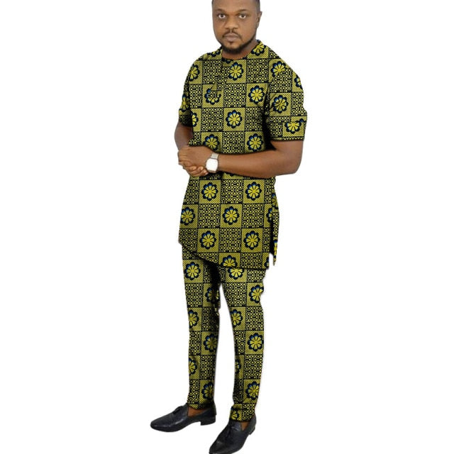 short sleeve shirt with trouser - Desante Fashions