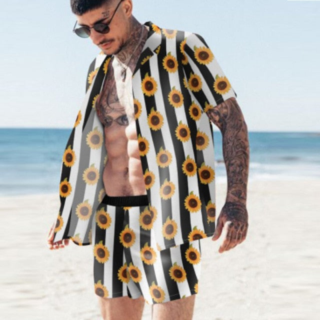 Short-sleeved Printed Shirts - Desante Fashions