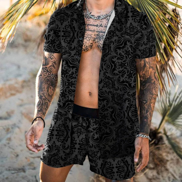 Short-sleeved Printed Shirts - Desante Fashions