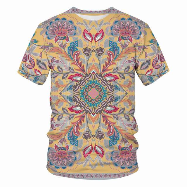 T-shirt 3D retro printing - Desante Fashions