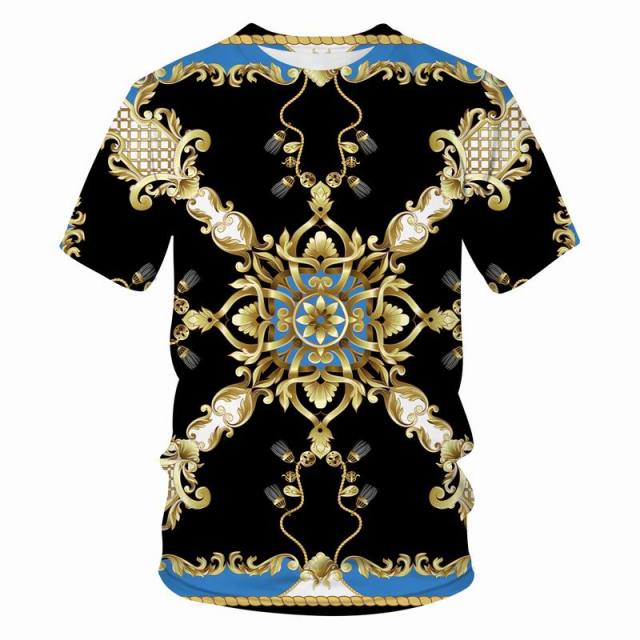 T-shirt 3D retro printing - Desante Fashions