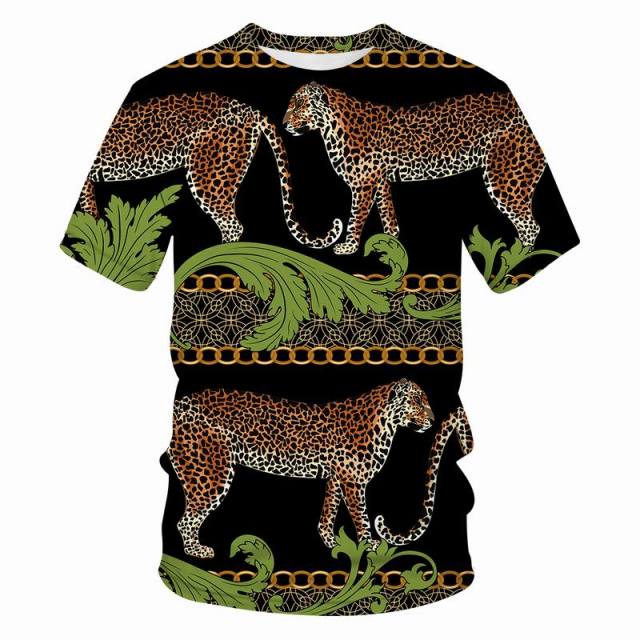 T-shirt 3D retro printing - Desante Fashions