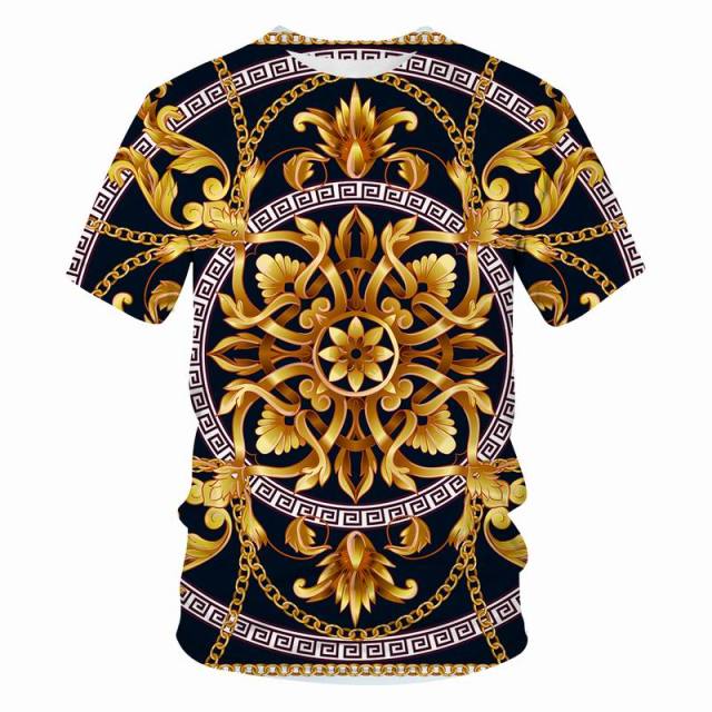 T-shirt 3D retro printing - Desante Fashions
