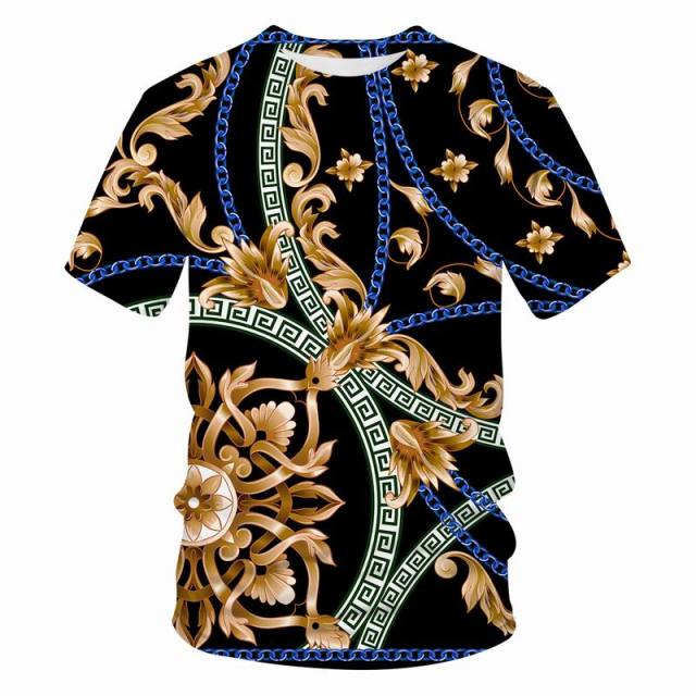 T-shirt 3D retro printing - Desante Fashions